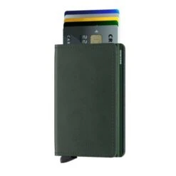 Secrid Slim Wallet Portemonnee Original Green -Eastpak Verkoop s original green 1 front cards