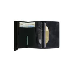 Secrid Slim Wallet Portemonnee Vintage Black -Eastpak Verkoop s vintage black open