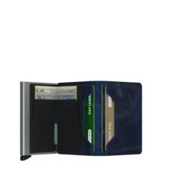 Secrid Slim Wallet Portemonnee Vintage Blue -Eastpak Verkoop secrid s vintage blue open