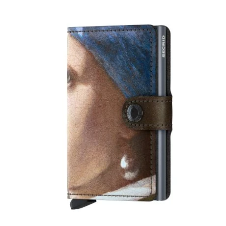 Secrid Mini Wallet Art Portemonnee Mauritshuis Pearl Earring 1 Secrid Mini Wallet Art Portemonnee Mauritshuis Pearl Earring