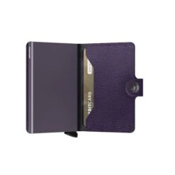 Secrid Mini Wallet Portemonnee Crisple Purple -Eastpak Verkoop secrid miniwallet crisple purple semi open