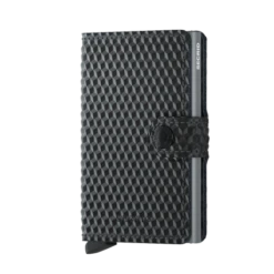 Secrid Mini Wallet Portemonnee Cubic Black-Titanium