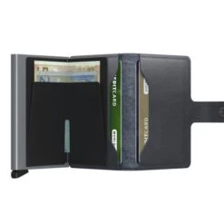 Secrid Slim Wallet Portemonnee Original Grey -Eastpak Verkoop secrid miniwallet original grey open 1