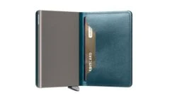 Secrid Premium Slim Wallet Portemonnee Dusk Teal -Eastpak Verkoop secrid premium slimwallet dusk teal semi open