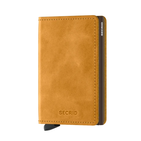 Secrid Slim Wallet Portemonnee Vintage Ochre