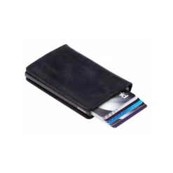Secrid Slim Wallet Portemonnee Vintage Black -Eastpak Verkoop secrid slimwallet vintage black 2 3d
