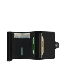 Secrid Twin Wallet Portemonnee Matte Black -Eastpak Verkoop secrid t matte black open