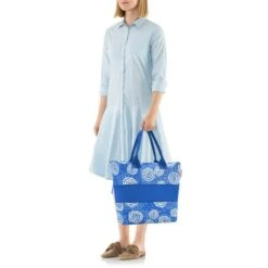 Reisenthel Shopper E1 Batik Strong Blue -Eastpak Verkoop shopper e1 batik strong blue 2