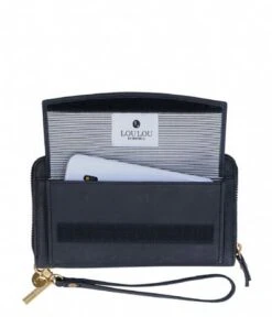 LouLou Essentiels SLB Robuste RFID Wallet Black -Eastpak Verkoop slb147dg 001 001 3 600