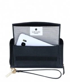 LouLou Essentiels SLB Lazy Lizard RFID Wallet Black -Eastpak Verkoop slb163dg 001 001 3 600