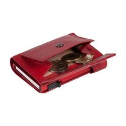 Tony Perotti Furbo Leren Pasjeshouder Met Kleingeldvak Rood -Eastpak Verkoop te 3700 ca b2