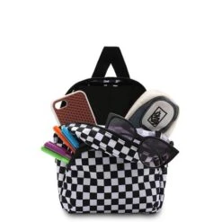 Vans Wm Got This Mini Backpack Black White -Eastpak Verkoop vans mini black white2